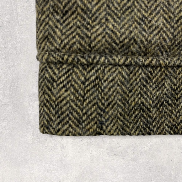 J. Crew NWT Men’s Yorkshire Tweed Brown Herringbone Wool Clayton Sportcoat 40R - Picture 12 of 12